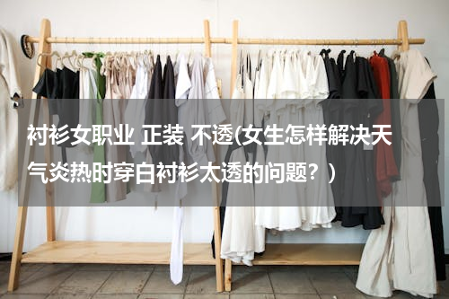 衬衫女职业 正装 不透(女生怎样解决天气炎热时穿白衬衫太透的问题？)