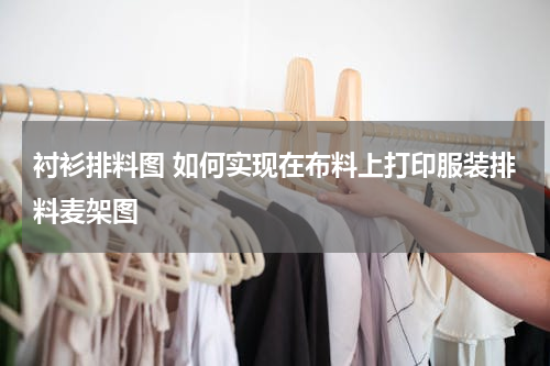 衬衫排料图 如何实现在布料上打印服装排料麦架图