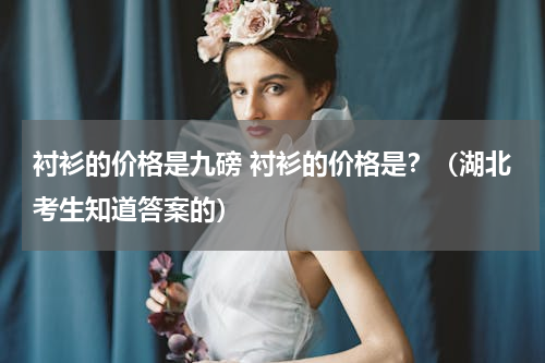 衬衫的价格是九磅 衬衫的价格是？（湖北考生知道答案的）