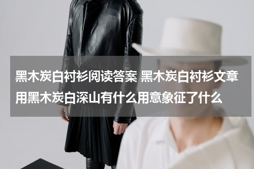 黑木炭白衬衫阅读答案 黑木炭白衬衫文章用黑木炭白深山有什么用意象征了什么