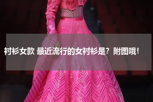 衬衫女款 最近流行的女衬衫是？附图哦！