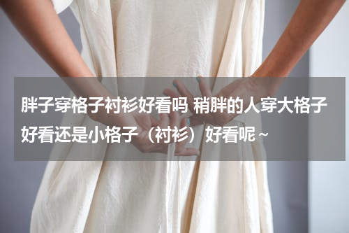 胖子穿格子衬衫好看吗 稍胖的人穿大格子好看还是小格子（衬衫）好看呢～