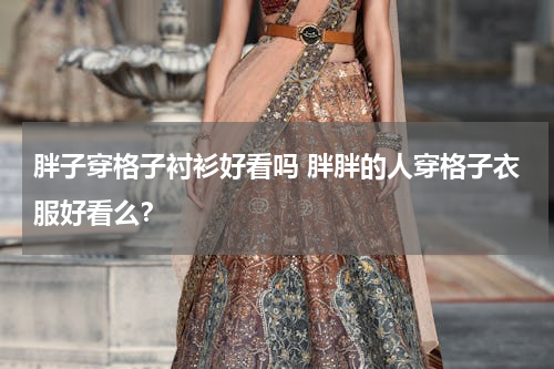 胖子穿格子衬衫好看吗 胖胖的人穿格子衣服好看么？