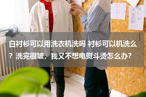 白衬衫可以用洗衣机洗吗 衬衫可以机洗么？洗完很皱，我又不想电熨斗烫怎么办？
