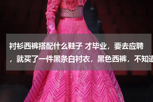 衬衫西裤搭配什么鞋子 才毕业，要去应聘，就买了一件黑条白衬衣，黑色西裤，不知道怎么穿鞋。 反正不想穿皮鞋。有没有别的选择