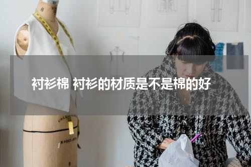 衬衫棉 衬衫的材质是不是棉的好