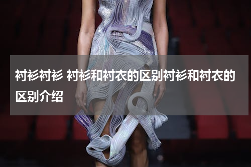 衬衫衬衫 衬衫和衬衣的区别衬衫和衬衣的区别介绍