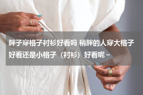 胖子穿格子衬衫好看吗 稍胖的人穿大格子好看还是小格子（衬衫）好看呢～
