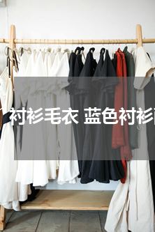 衬衫毛衣 蓝色衬衫配什么颜色的毛衣好看